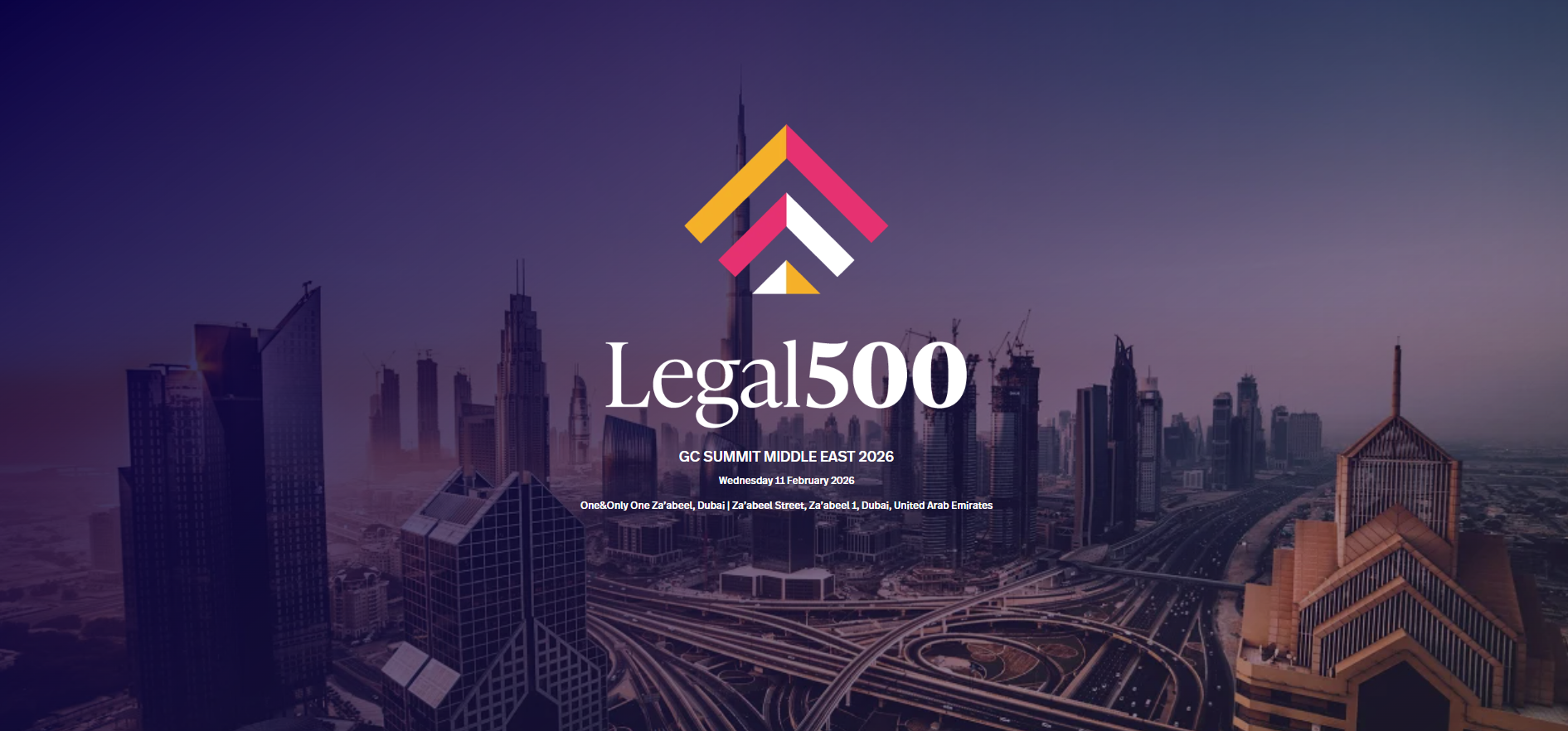 Legal 500 - GC Summit Middle East 2026